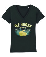 We Adore Summer Tricou mânecă scurtă guler V Damă Evoker