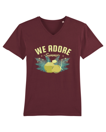We Adore Summer Burgundy