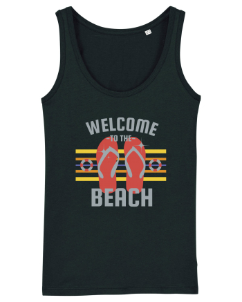 Welcome to the Beach Black