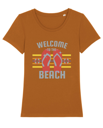 Welcome to the Beach Roasted Orange