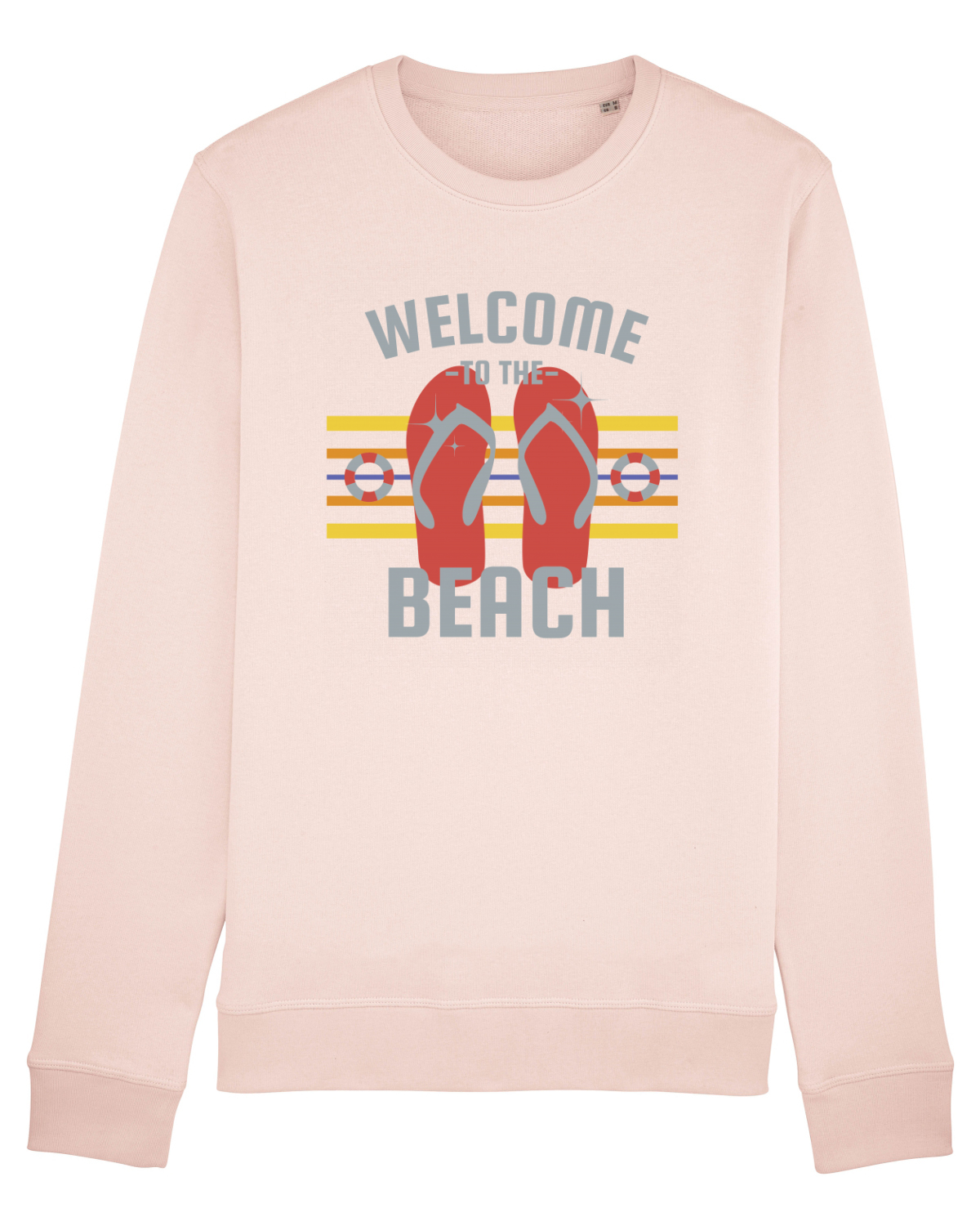 Bluză mânecă lungă Unisex Rise Candy Pink