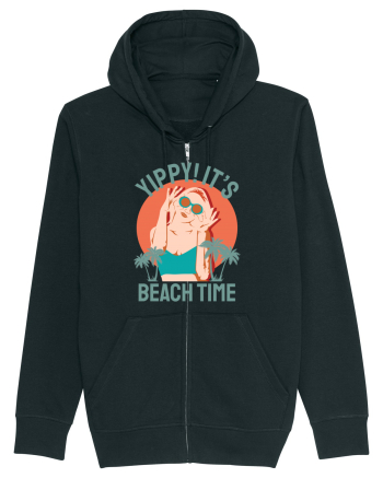 Yippi! It's Beach Time Black