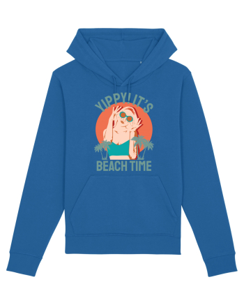 Yippi! It's Beach Time Royal Blue