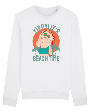 Yippi! It's Beach Time White