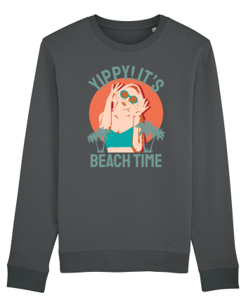 Yippi! It's Beach Time Anthracite