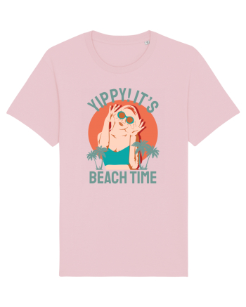 Yippi! It's Beach Time Cotton Pink