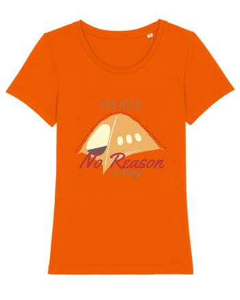 You Need No Reason to Camp Bright Orange