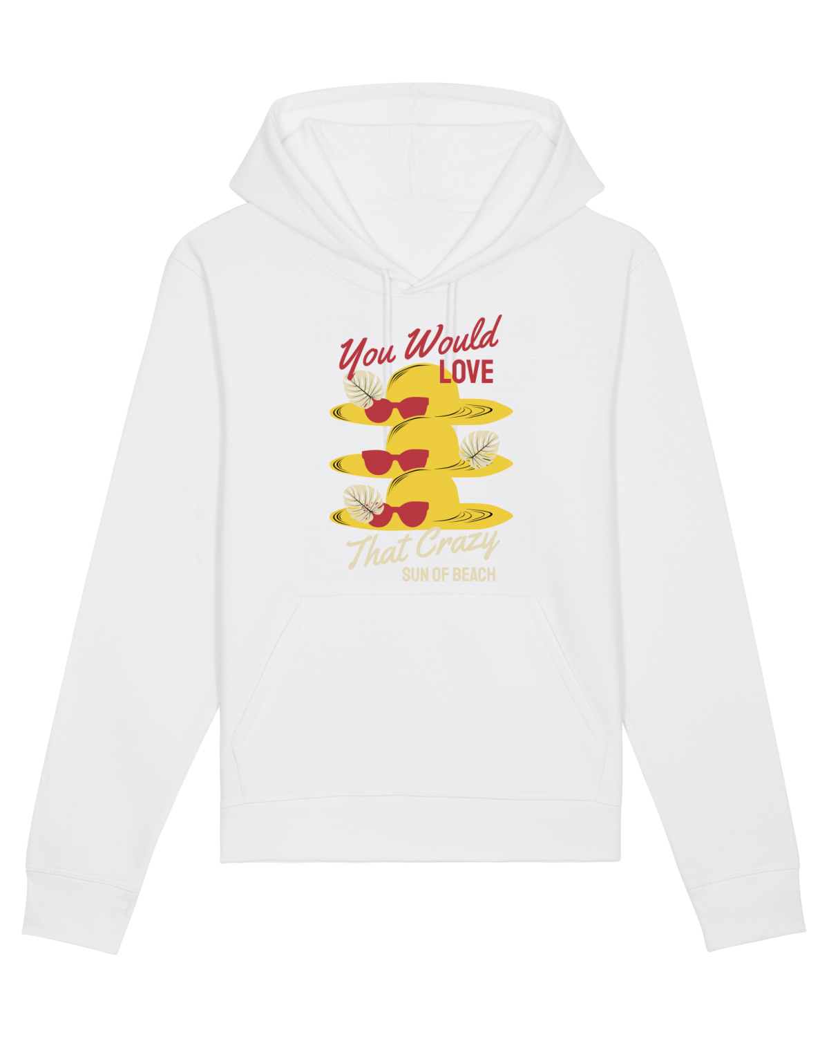 Hanorac Unisex Drummer White