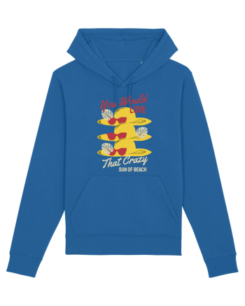 You Would Love that Crazy Sun of Beach Royal Blue
