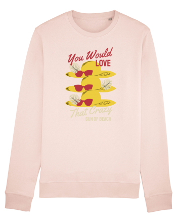You Would Love that Crazy Sun of Beach Candy Pink