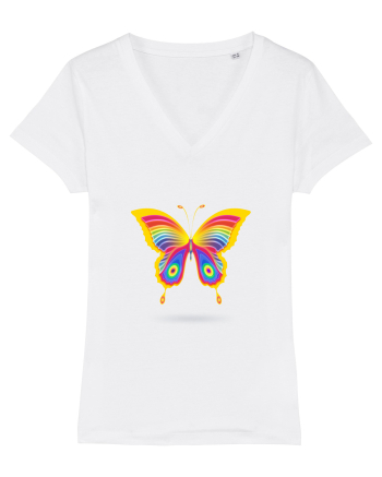 Butterfly Colors White