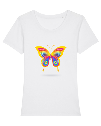 Butterfly Colors White