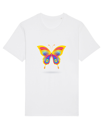 Butterfly Colors White