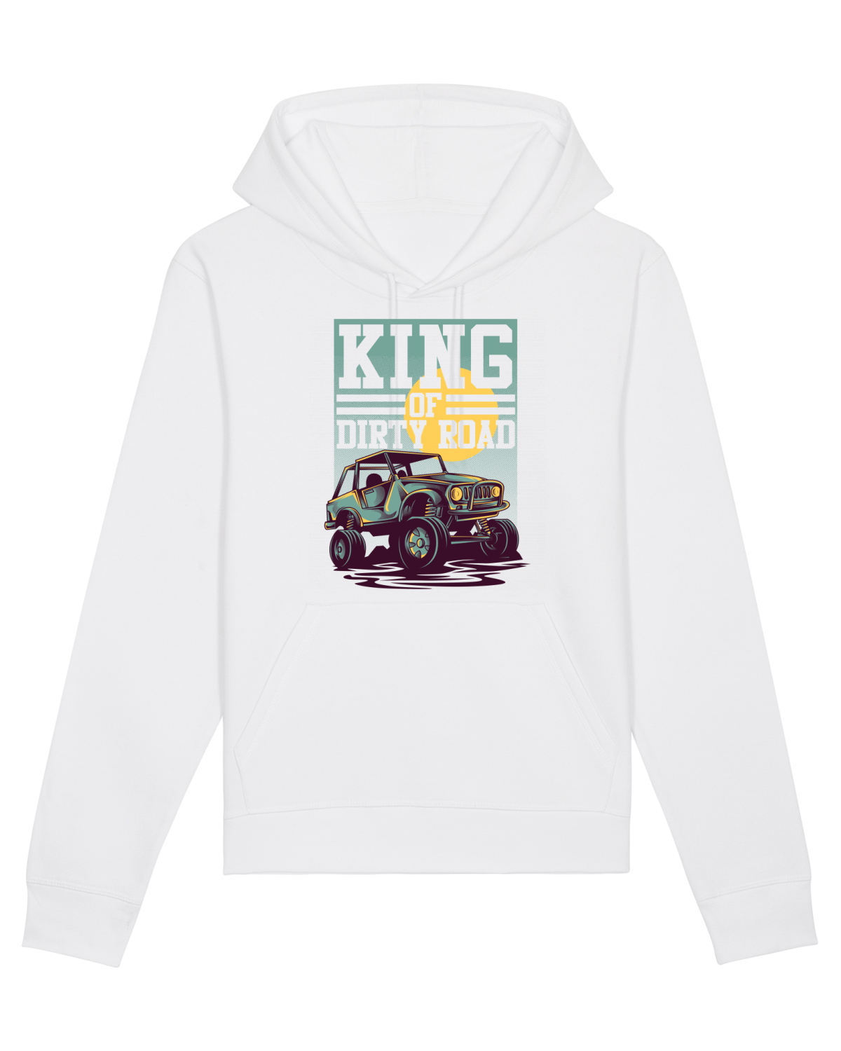Hanorac Unisex Drummer White
