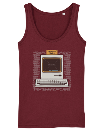 Old School PC Rules Burgundy