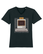 Old School PC Rules Tricou mânecă scurtă guler V Bărbat Presenter