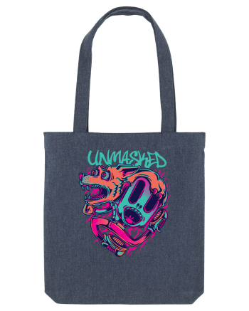 Unmasked Graffiti Midnight Blue