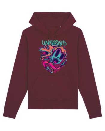 Unmasked Graffiti Burgundy