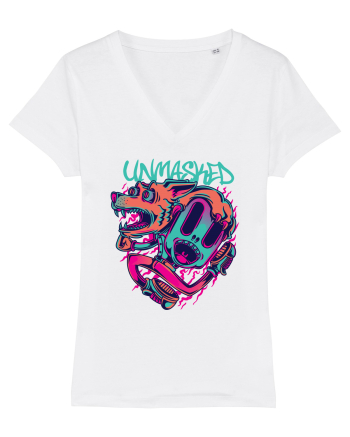 Unmasked Graffiti White