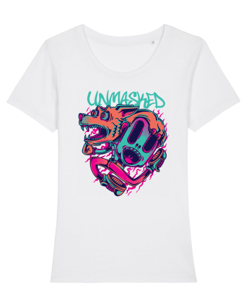 Unmasked Graffiti White
