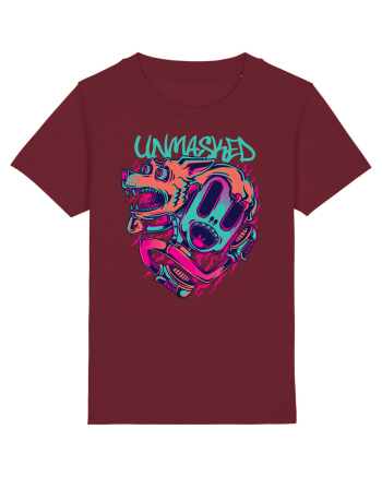 Unmasked Graffiti Burgundy