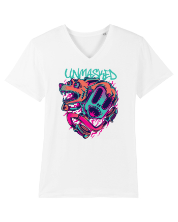 Unmasked Graffiti White