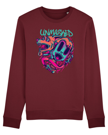 Unmasked Graffiti Burgundy