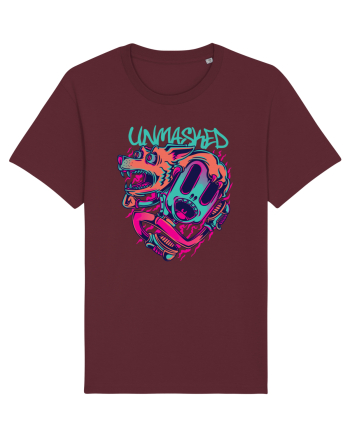 Unmasked Graffiti Burgundy