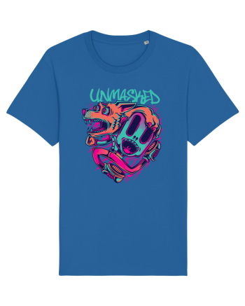 Unmasked Graffiti Royal Blue