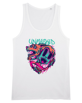 Unmasked Graffiti White