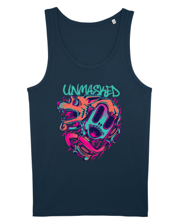 Unmasked Graffiti Navy