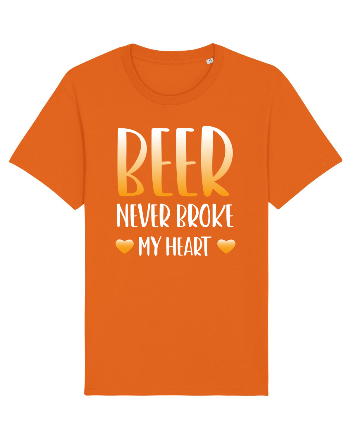 Tricou mânecă scurtă Unisex Rocker Bright Orange