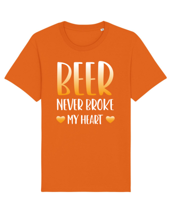 Beer never broke my heart Bright Orange
