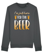 I'm just here for the beer Bluză mânecă lungă Unisex Rise