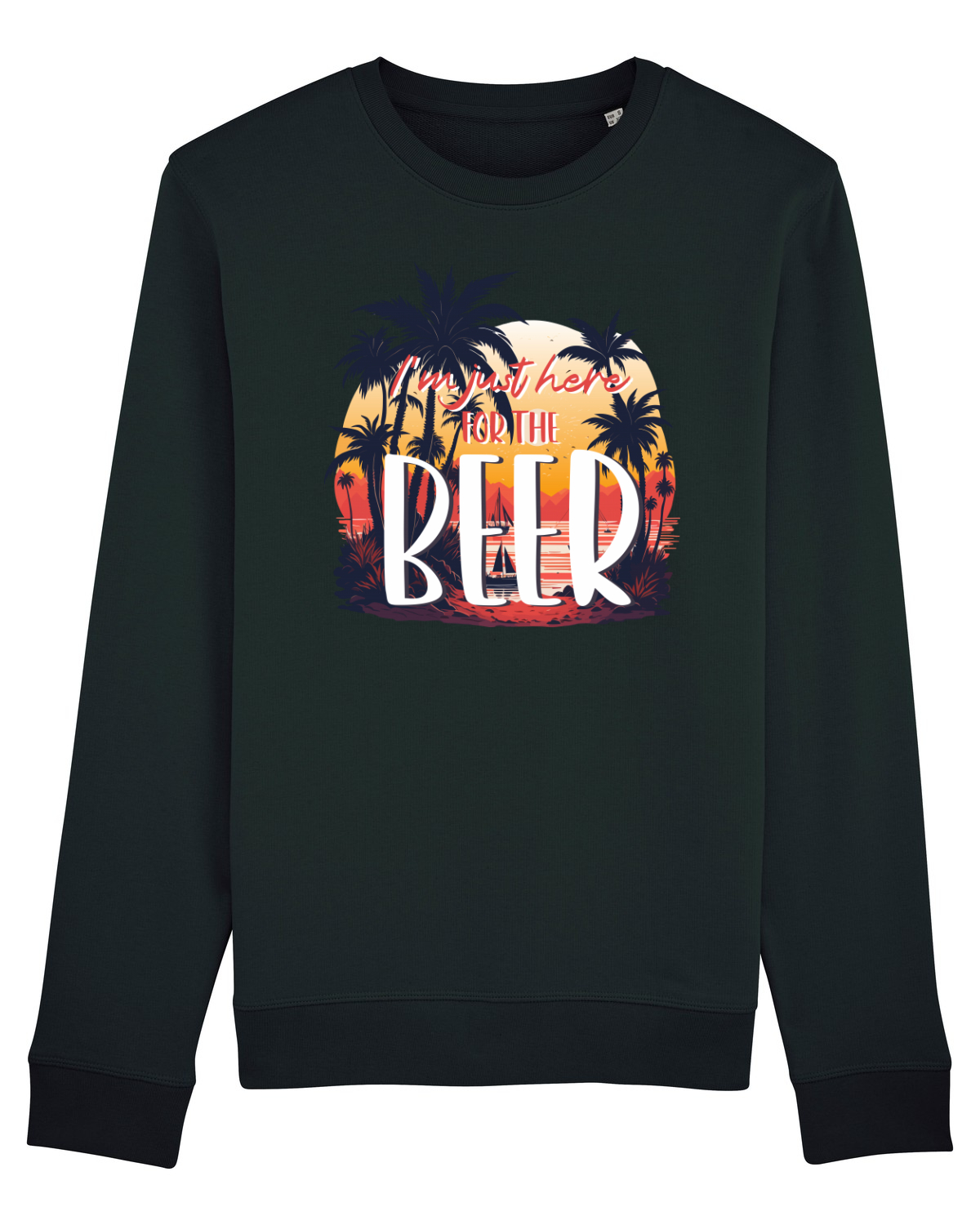 Bluză mânecă lungă Unisex Rise Black