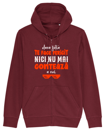 Dacă soția te face fericit Burgundy