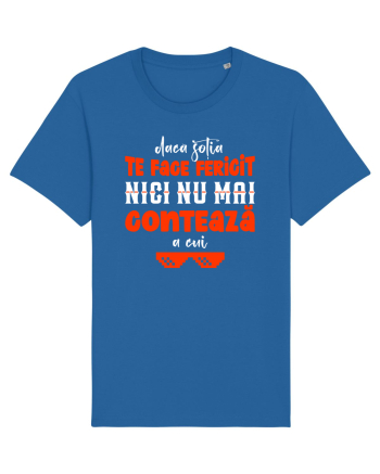 Dacă soția te face fericit Royal Blue