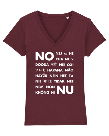 Nopity nope Burgundy