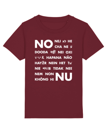 Nopity nope Burgundy