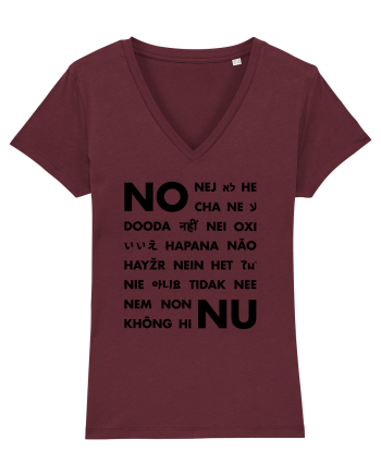 Nopity nope Burgundy