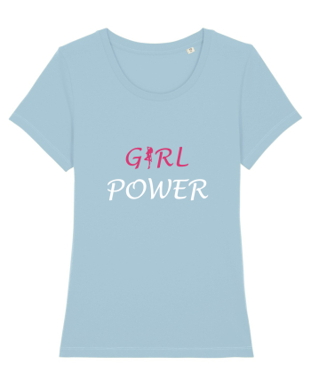 Girl Power Sky Blue