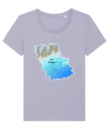 Prahova County Map Lavender