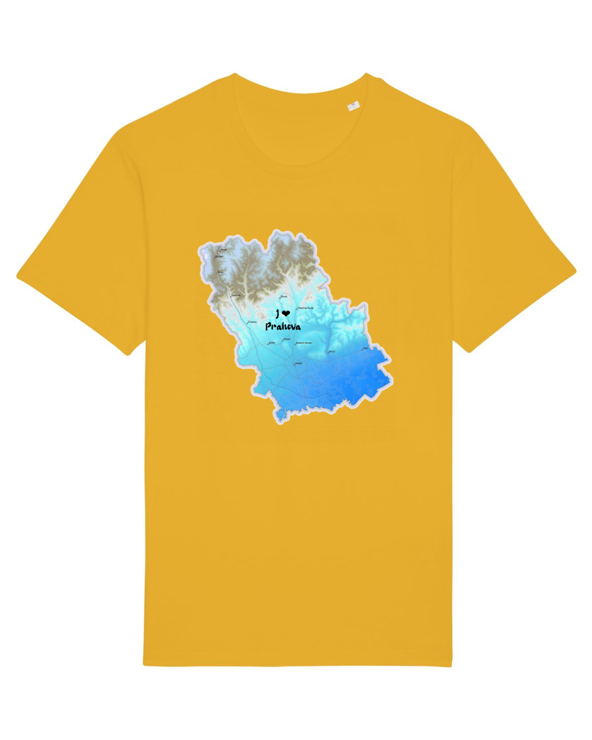 Tricou mânecă scurtă Unisex Rocker Spectra Yellow