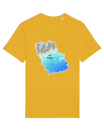Prahova County Map Spectra Yellow
