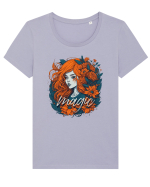 Magic nature Tricou mânecă scurtă guler larg fitted Damă Expresser