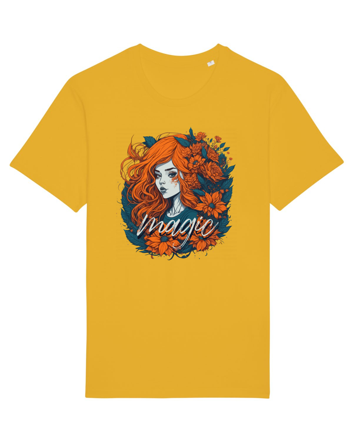 Tricou mânecă scurtă Unisex Rocker Spectra Yellow