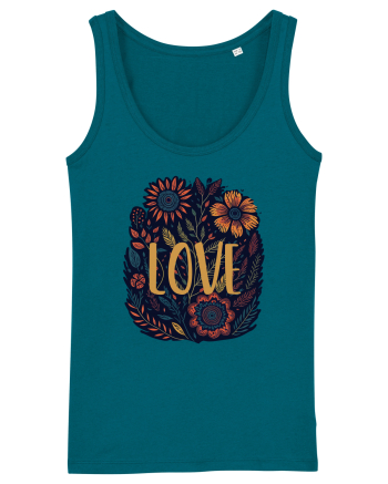 Love - flori boho Ocean Depth