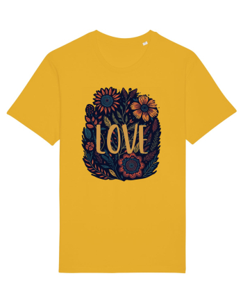 Love - flori boho Spectra Yellow