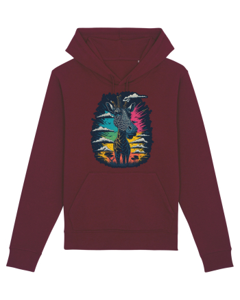 Girafa Neon Burgundy