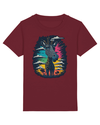 Girafa Neon Burgundy